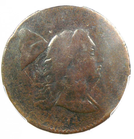 1793 Flowing Hair Large Cents thumbnail