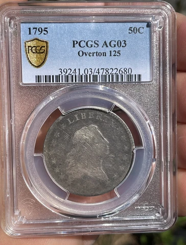 1795 US Early Half Dollar Coins thumbnail