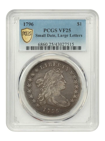 1796 US Early Dollar Coins thumbnail