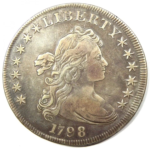 1798 US Early Dollar Coins thumbnail