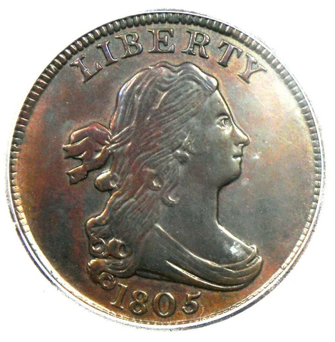 1805 Draped Bust Half Cents thumbnail
