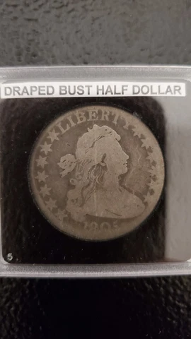 1805 US Early Half Dollar Coins thumbnail
