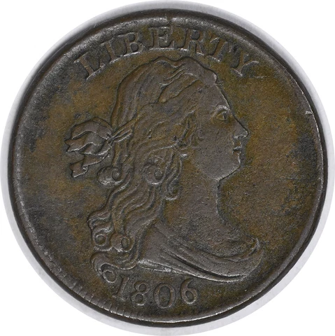 1806 Draped Bust Half Cents thumbnail