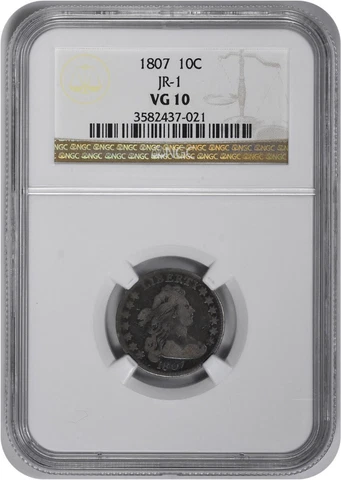 1807 Draped Bust Dimes thumbnail