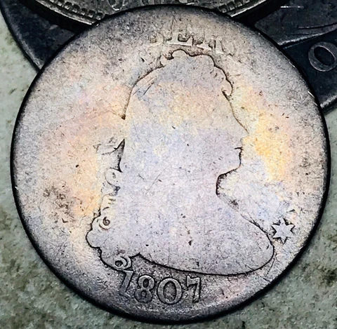 1807 Draped Bust Quarters thumbnail