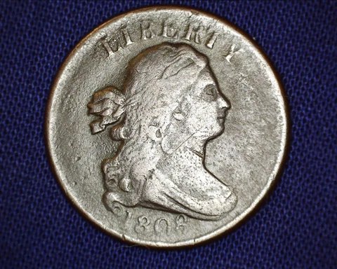 1808 Draped Bust Half Cents thumbnail
