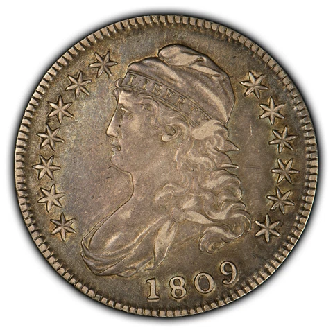 1809 US Early Half Dollar Coins thumbnail