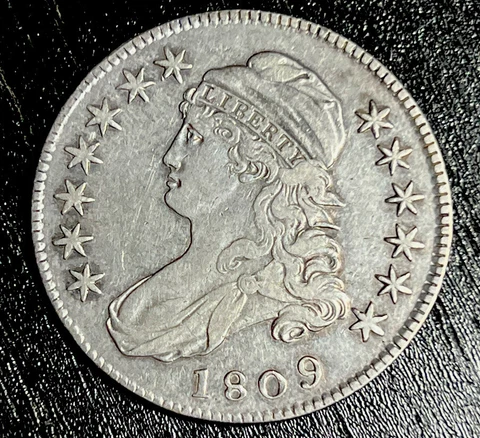 1809 US Early Half Dollar Coins thumbnail