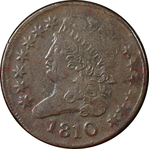 1810 Classic Head Half Cents thumbnail
