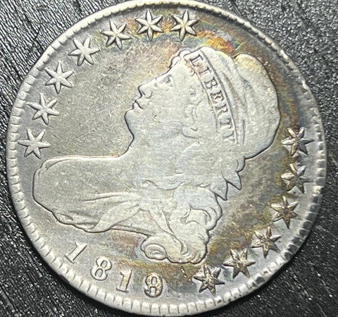 1819 US Early Half Dollar Coins thumbnail