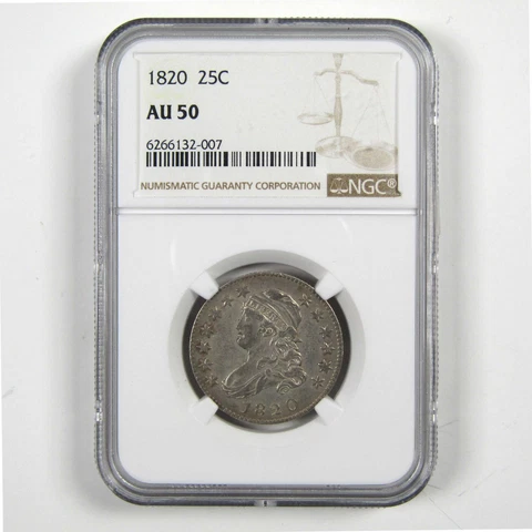 1820 Capped Bust Quarters thumbnail
