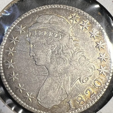 1820 US Early Half Dollar Coins thumbnail