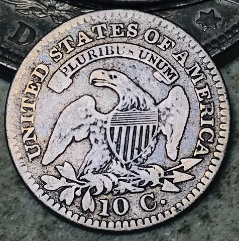 1821 Capped Bust Dimes thumbnail