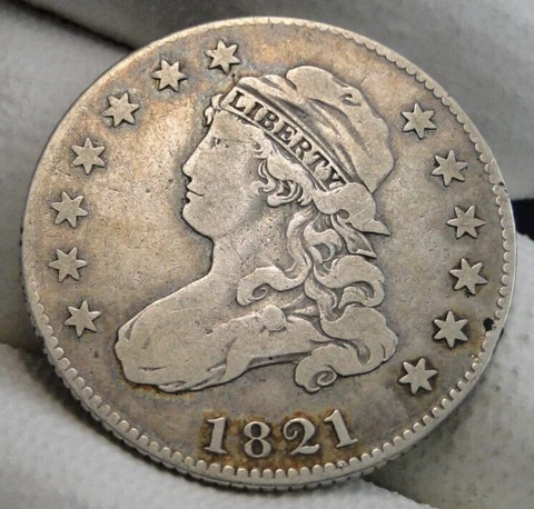 1821 Capped Bust Quarters thumbnail