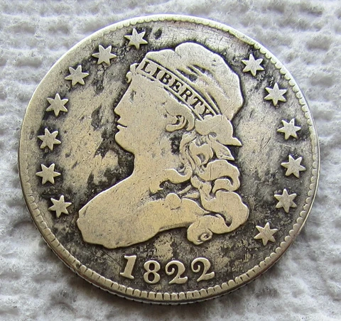 1822 Capped Bust Quarters thumbnail