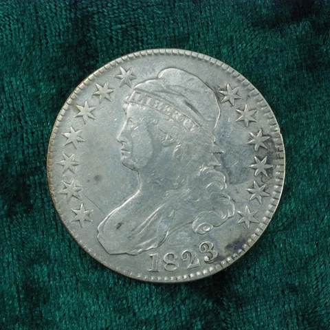 1823 US Early Half Dollar Coins thumbnail