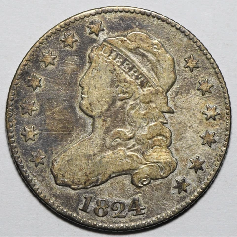 1824 Capped Bust Quarters thumbnail