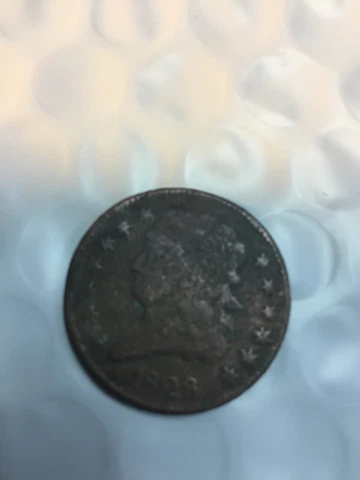 1828 Classic Head Half Cents thumbnail
