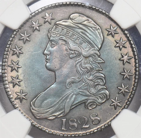 1828 US Early Half Dollar Coins thumbnail