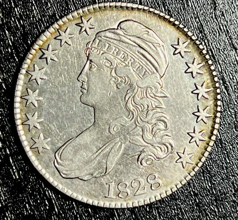 1828 US Early Half Dollar Coins thumbnail