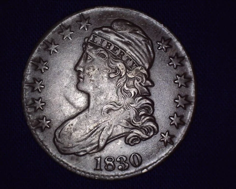 1830 US Early Half Dollar Coins thumbnail