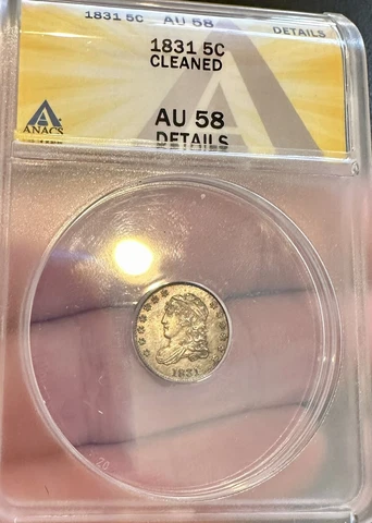 1831 Capped Bust Half Dimes thumbnail