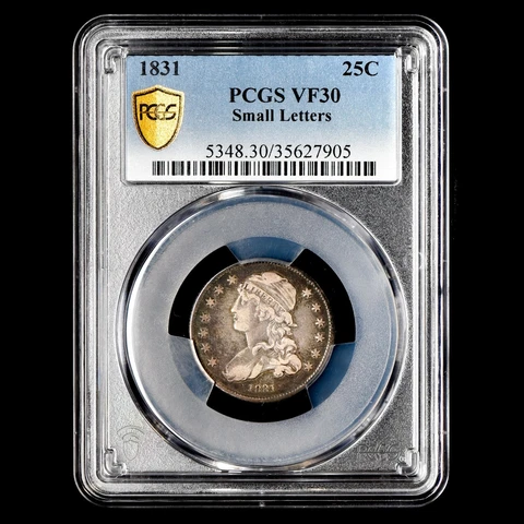 1831 Capped Bust Quarters thumbnail