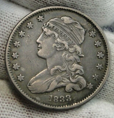 1833 Capped Bust Quarters thumbnail