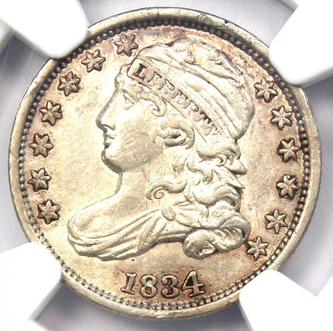 1834 Capped Bust Dimes thumbnail