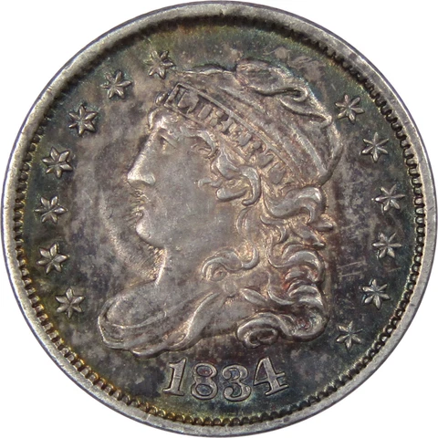 1834 Capped Bust Half Dimes thumbnail