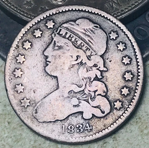 1834 Capped Bust Quarters thumbnail