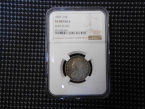 1835 Capped Bust Quarters thumbnail