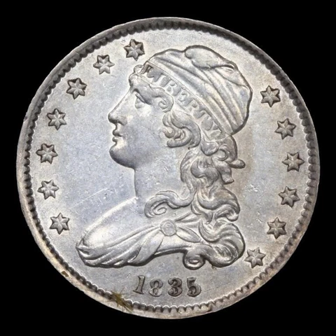1835 Capped Bust Quarters thumbnail