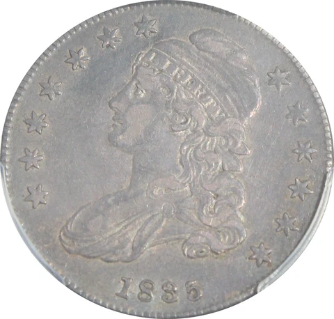 1835 US Early Half Dollar Coins thumbnail