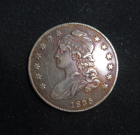 1835 US Early Half Dollar Coins thumbnail
