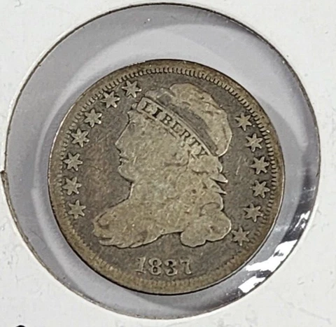 1837 Capped Bust Dimes thumbnail