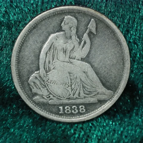 1838 Seated Liberty Dimes thumbnail