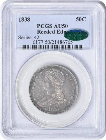 1838 US Early Half Dollar Coins thumbnail