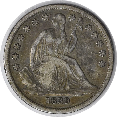 1839 Seated Liberty Dimes thumbnail