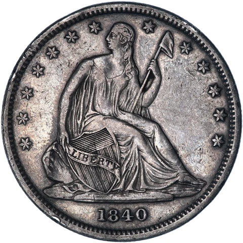1840 P Seated Liberty Half Dollars thumbnail