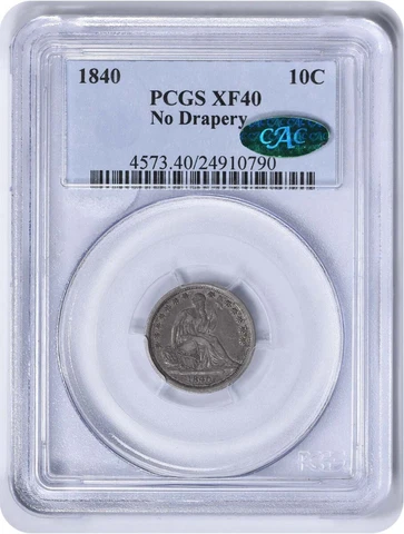1840 Seated Liberty Dimes thumbnail