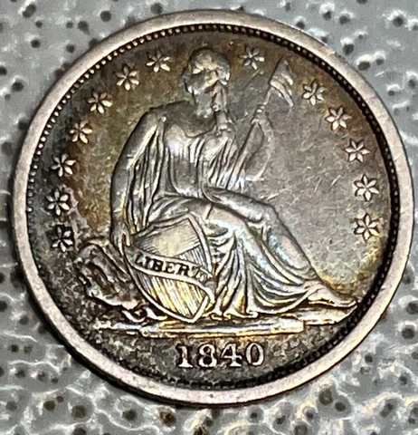 1840 Seated Liberty Dimes thumbnail