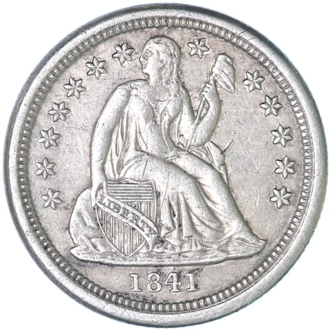 1841 Seated Liberty Dimes thumbnail