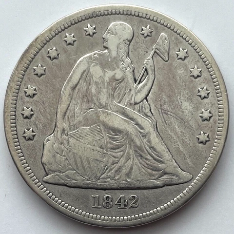 1842 Seated Liberty Dollars thumbnail