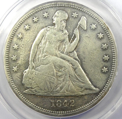1842 Seated Liberty Dollars thumbnail