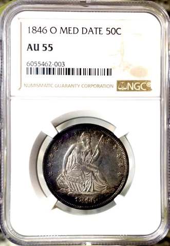 1846 Seated Liberty Half Dollars thumbnail