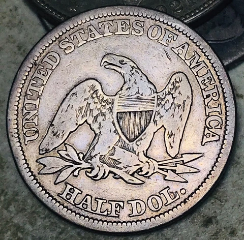 1848 Seated Liberty Half Dollars thumbnail