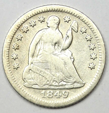 1849 Seated Liberty Half Dimes thumbnail