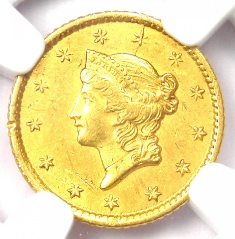 1852 US $1 Gold Coins thumbnail