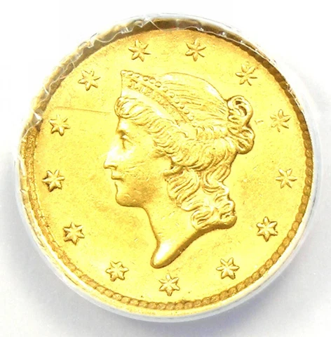 1852 US $1 Gold Coins thumbnail